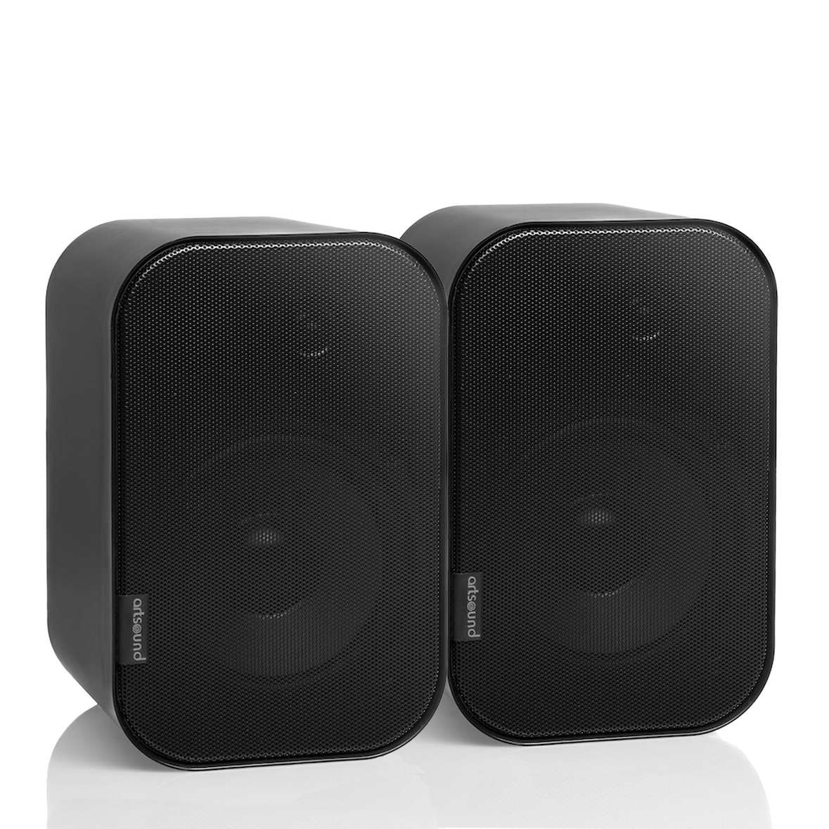 Artsound Universais, altifalante de parede de 2 vias, 3,0 e 0,5 polegadas, 20-60W, preto (2pcs)