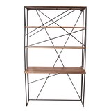 thumbnail of SIT Möbel Secretaris Tom Tailor | 4 verdiepingen | vloeren mangohout | metalen frame, zwart | B 120 x D 60 x H 202 cm | 12896-01 | Serie TOM TAILOR