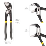 thumbnail of WOLFPACK - Alicate de Abertura Múltipla Preto 250 mm. DIN 8976