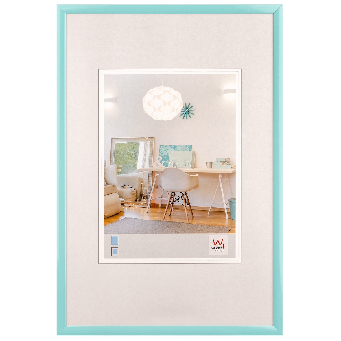 New Lifestyle Plastic Fotolijst 013X018 TURQUOISE