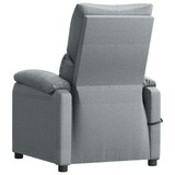 thumbnail of vidaXL Massagesessel Elektrisch Hellgrau Stoff