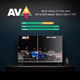 thumbnail of Box Android TV 4K HDR Avec Télécommande Vocale et Chromecast Intégré YONIS