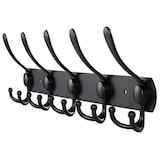 thumbnail of TOJ Living Wandkapstok – 15 haken – 45 cm – RVS – Mat zwart – Muurkapstok