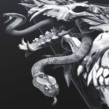 thumbnail of Titanwolf Gaming Mauspad, 900 x 400mm XXL Mousepad, verbessert Präzision & Geschwindigkeit, Wolf Skull