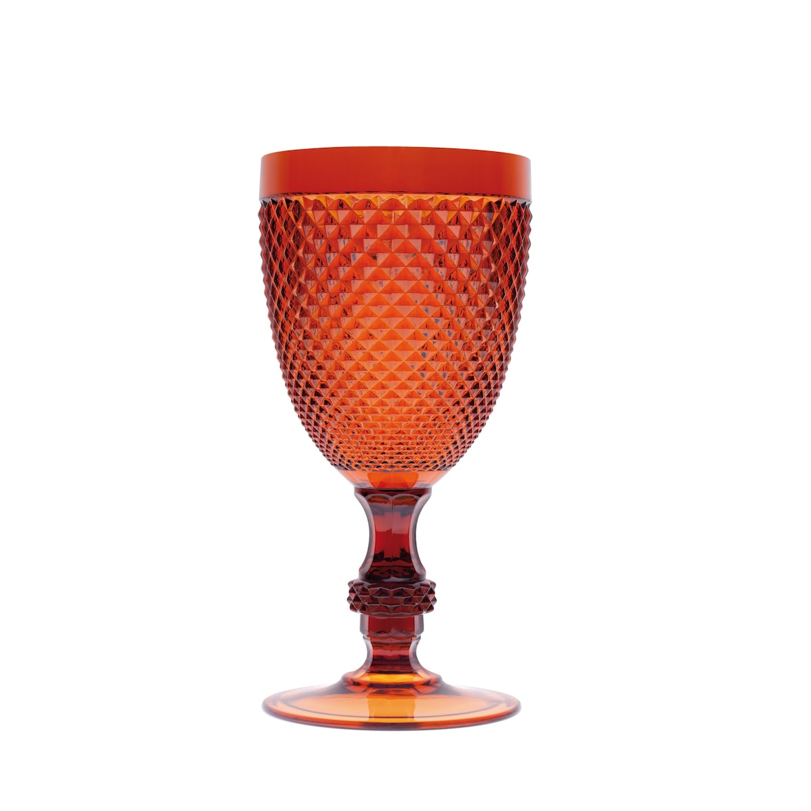 Excelsa Set Von 6 Gläser Diamond Plastica 39 Cl Orange