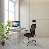 thumbnail of Schreibtisch / Computertisch WORKSPACE LIGHT I 120 x 60 cm grau / weiß hjh OFFICE