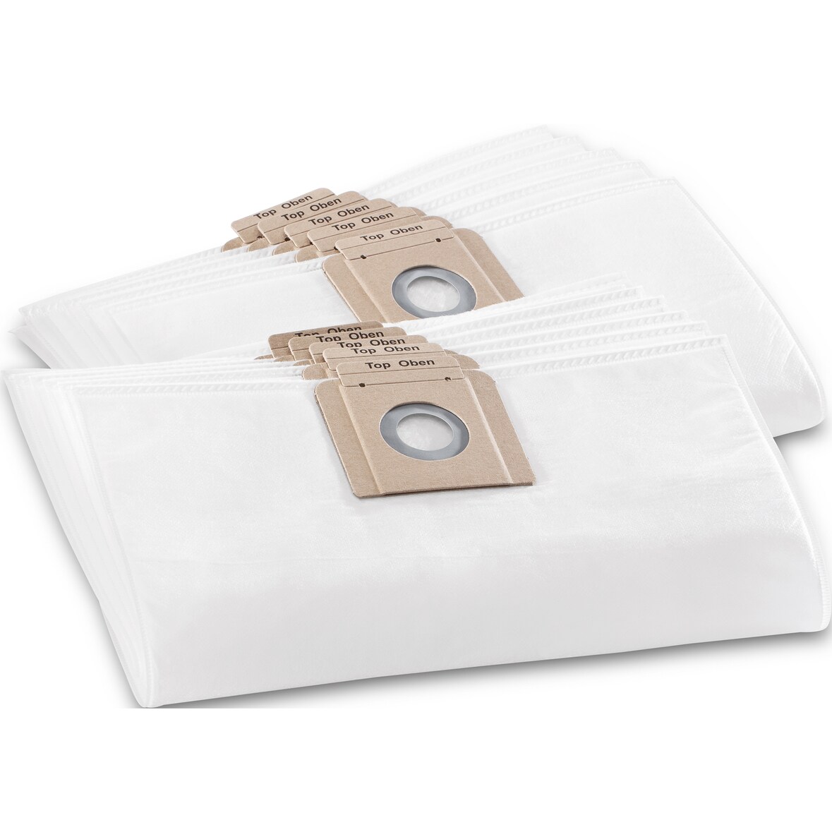 Lot De Sacs Filtrants En Non-tissé, X10 Karcher 6.904-335.0 Pour T 7/1