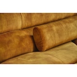 thumbnail of KAWOLA Sofá extra ancho TARA Sala de estar Terciopelo Vintage oro 286x76x143cm (A/A/P)