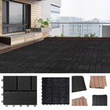 thumbnail of Casaria WPC Fliesen 44x Mosaik Anthrazit