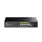 thumbnail of CUDY GS1010PE 8-Port Gigabit PoE+ Switch 2 Gigabit Uplink Ports 120W