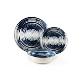 thumbnail of Excelsa servizio piatti 12 pezzi Ermes ceramica blu
