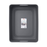 thumbnail of TATAY Baobab - Set de 2 Cajas Organizadoras 15L con Tapa en Plástico PP05. Gris Antracita