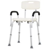 thumbnail of HOMCOM Sedia per Doccia da Bagno con Braccioli e Altezza Regolabile