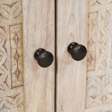 thumbnail of vidaXL Nachtkastje met lade Beige 50 x 33 x 60 cm Massief acaciahout