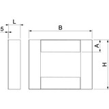 thumbnail of OBO Bettermann Endstück BSK-E091026 7215258