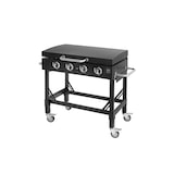 thumbnail of METRO PROFESSIONAL 4-hoofdbranders gasbarbecue Dayton, grilloppervlak 53 x 87 cm, verrijdbaar, beschermhoes, staal, zwart