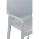 thumbnail of DELUKE® Stuhl REWIU - 84x57x53cm, hellgrau, Kunststoff Kunststoff Gestell Stühle Esszimmerstühle Stuhl Esszimmer Esstisch Stühle Küchenstuhl