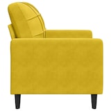 thumbnail of vidaXL Sessel Gelb 60 cm Samt