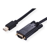 thumbnail of VALUE Kabel Mini DisplayPort-VGA, Mini DP ST - VGA ST, schwarz, 5 m