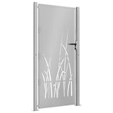 thumbnail of vidaXL Poort grasontwerp 105x205 cm cortenstaal