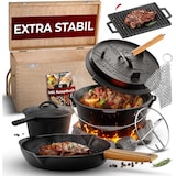 thumbnail of GUSSKÖNIG Dutch Oven Set 10 teilig Topf Set inkl. Rezeptbuch