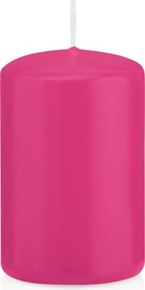 Stumpenkerzen Pink 80 x Ø 48 mm, 24 Stück