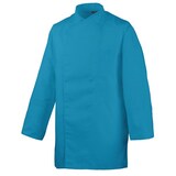 thumbnail of HACCP-Kochjacke langarm, mit Druckknöpfen, Innentaschen : türkis 65% Polyester 35%Baumwolle 220 g/m² M