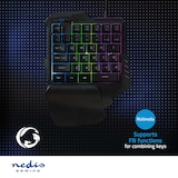 thumbnail of Nedis gkbds110bk clavier usb noir