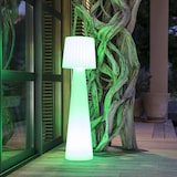 thumbnail of Lumisky Luminária de chão solar LADY RGB H110CM Polietileno Branco