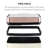 thumbnail of Royal Trash Rose Gold Sensor-Mülleimer 72 Liter Edelstahl Roségold-Metallic