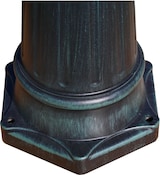 thumbnail of vidaXL Gartenlaterne 2-flammig 230 cm Dunkelgrün/Schwarz Aluminium