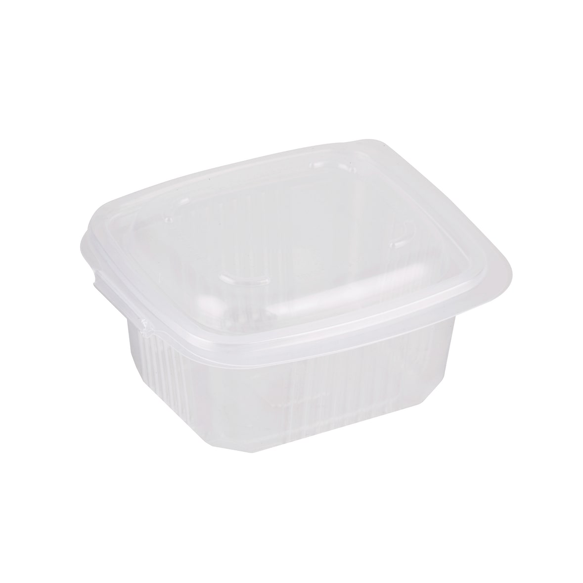 METRO Professional Verpackungsbecher, Polypropylen, 500 ml, mit Deckel, transparent, 50 Stück