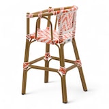thumbnail of Chaise haute bébé ALMA - Tressage Orange et Blanc