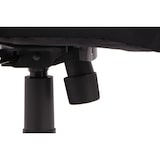 thumbnail of SIGMA Chaise de bureau SC401, plastique, hauteur d'assise réglable, noir/argenté