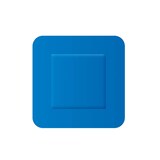 thumbnail of Blaues detektierbares wasserabweisendes Röntgenpflaster 38x38mm - 100St