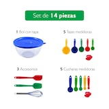 thumbnail of Benetton - Backzubehör-Set aus Borosilikat und Silikon