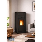 thumbnail of TJ - Estufa de Pellet Canalizable Nahia de 9,5 kW - Color Negro