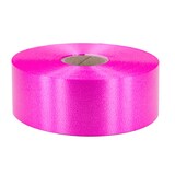 thumbnail of 100m Geschenkband Ringelband 50mm wasserfestes Kunststoff Dekoband Polyband zum Basteln Weihnachtssterne Autoschleifen Schleifenband Maibaum Fuchsia