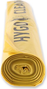 thumbnail of Müllsäcke 240 Liter LDPE 9x10 Stück 40 my 115x135 cm 100 % Recyclingmaterial Gelb