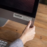 thumbnail of BROTHER Etiqueteuse bureautique pro PT-D610BTVP 18mm + adaptateur, ruban TZe 4m, câble, mallette