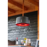 thumbnail of Stufa da esterno Sunred Smart Moderna Artix Ultra sospesa grigia 2000 Watt