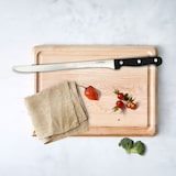 thumbnail of Nirosta Coltello da cucina per tagliare prosciutto, salumi, lama in acciaio inox, dim. 36x1,8x1 cm