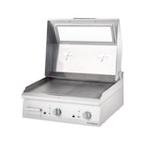 thumbnail of Stalgast Edelstahl Elektro-Griddleplatte als Tischgerät, 800x700 mm, glatte Grillfläche, Serie 700 ND