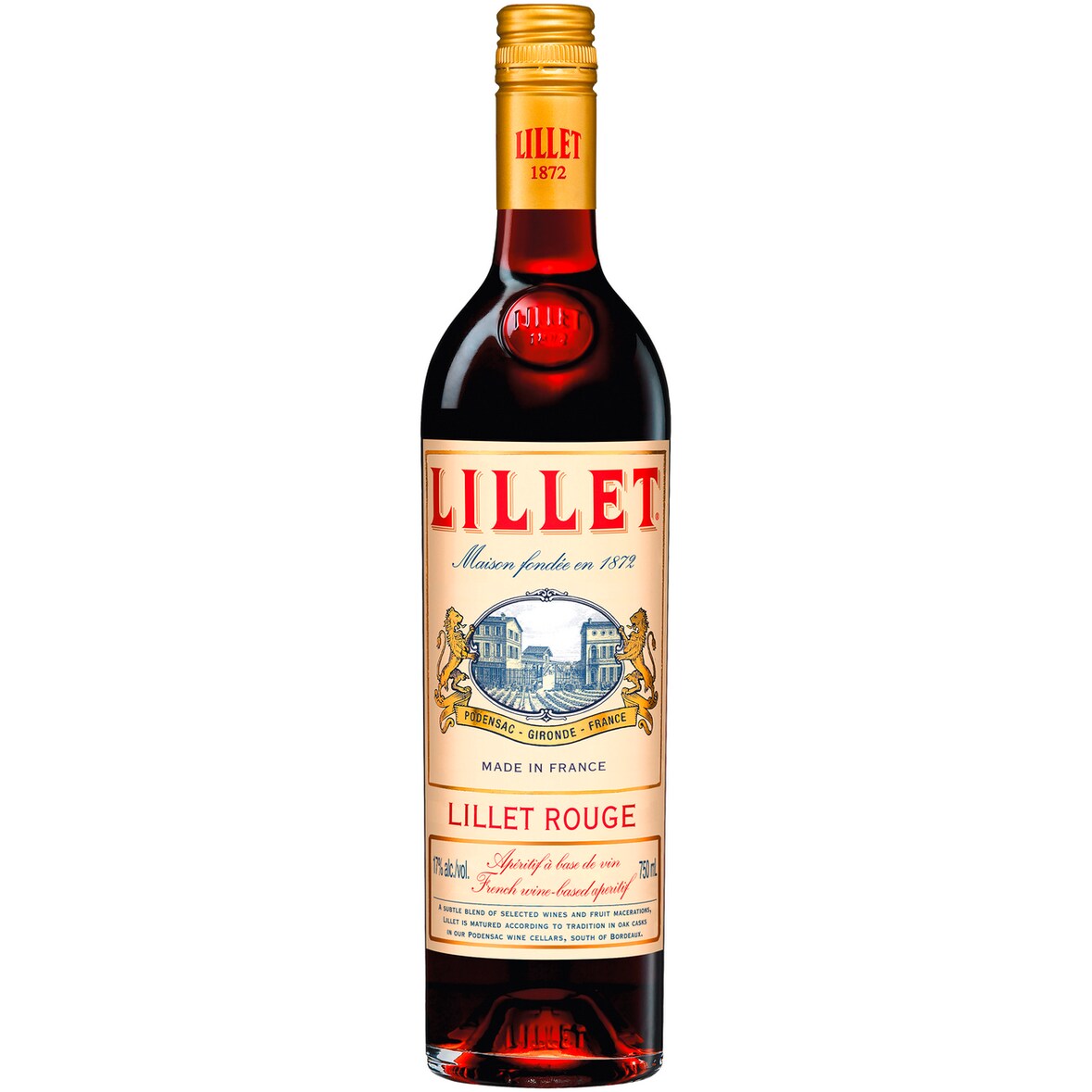 Lillet Rouge Weinaperitif 17 % Vol. (0,75 l)