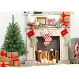 thumbnail of Tarrington House künstlicher Weihnachtsbaum, PVC, Ø 71 x 120 cm, mit Ständer, zusammenfaltbar, grün