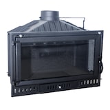 thumbnail of Hogar de leña HOGAR 90 en fundición, 16.28 kW, para 310 m³, salida de 180 mm, alta eficiencia 78%