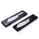 thumbnail of Zayiko NAMI Blockmesser 21 cm Klinge I Scharfes Küchenmesser und Profi Kochmesser aus deutschem Stahl mit ABS Griff und Geschenkbox