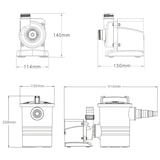 thumbnail of Helloshop26 - Bomba para piscina com vazão de 4500 litros por hora bomba de circulação de 50 watts com filtro ecológico 16_0001990