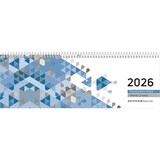 thumbnail of Tischquerkalender 116 29,6x9,9cm 1 Woche/2 Seiten blau 2026