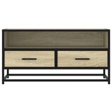 thumbnail of Helloshop26 - Mobile TV multimediale mensola TV credenza TV sala da pranzo soggiorno camera da letto rovere Sonoma 80 x 34,5 x 40 02_0027539